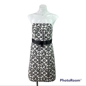 Lilly Pulitzer Black label strapless dress